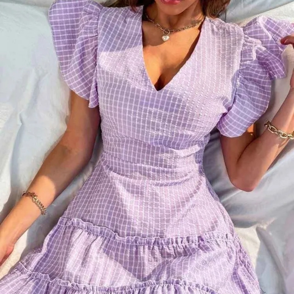 Shein Purple Dress